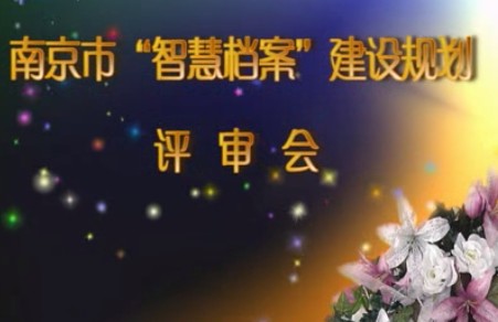 南京市“智慧档案”建设规划评审会