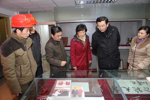 扬州市委领导调研档案方志工作